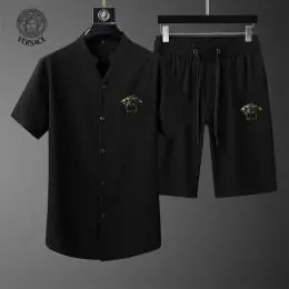 versace survetements manches courtes pour homme s_11aa214